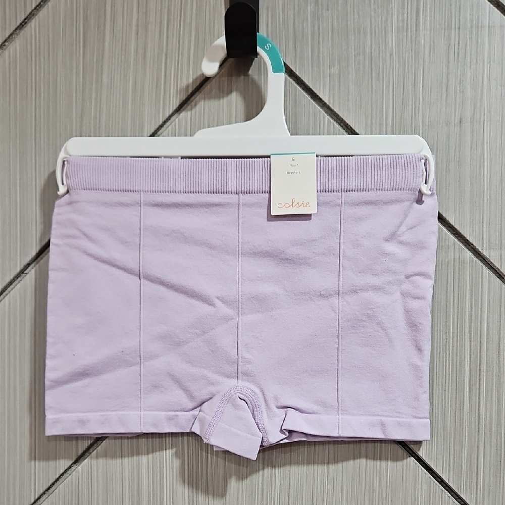 Colsie Pastel Lilac Seam-Front Boyshorts
